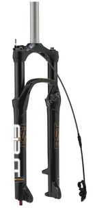Amortyzator RST FIRST AIR 26 TRL 100mm, 28,6x260x0, czarny, Disc, oś 9mm Opis produktu