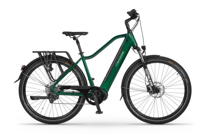 Rower elektryczny Ecobike MX 300 green 19'' - Ubezpieczony