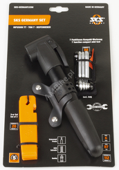 Zestaw SKS - pompka Infusion TT (multi), klucze Tom 7 7 funkcji, łyżki do opon
