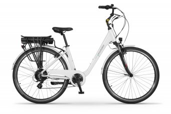 Rower elektryczny 28'' EcoBike Traffic White  - Ubezpieczony