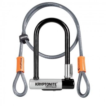 U-Lock KRYPTONITE Kryptolok Mini 7 + Kryptoflex Cable