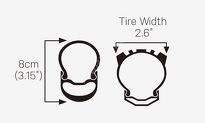 Wieszak rowerowy na ścianę Topeak Swing-Up Ex Bike Holder - 6