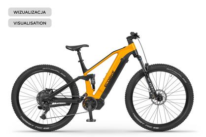 Rower elektryczny Ecobike RX 500 MAX Yellow - Ubezpieczony