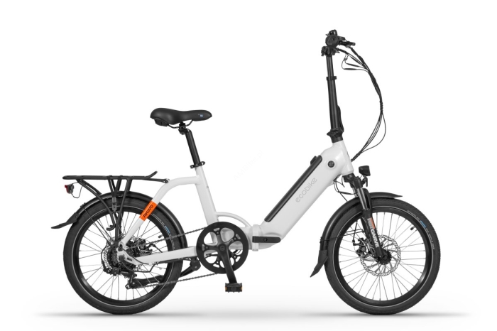 Rower elektryczny składak Ecobike Rhino Arctic White - Ubezpieczony