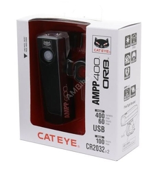 Zestaw lamp Cateye AMPP 400 HL-EL084RC / SL-LD160