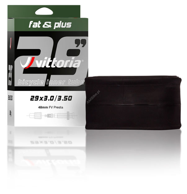 Dętka FAT& PLUS MTB 27,5 x 3.0/3.5, Presta 48mm Standard Vittoria