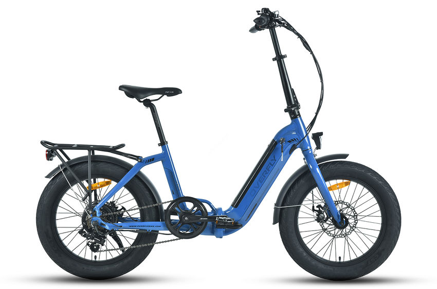 Rower elektryczny składany OVERFLY Doris składak fatbike