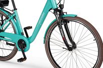 Rower elektryczny 28'' EcoBike Traffic Mint  - Ubezpieczony - 5