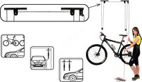 Wieszak uchwyt na rower Sport Arsenal art. 080 wciągany  - 3