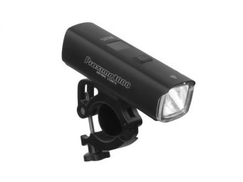 Lampa przednia Author  PROXIMA 1000lm USB czarna