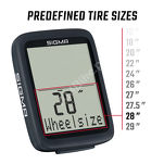 Licznik rowerowy Sigma BC 8.0 WR - 11