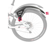 Błotnik tylny Zefal Deflector RS75 koła 27-29 opona max 2.8 - 12