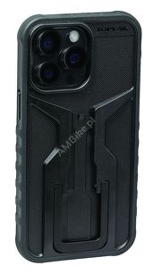 Pokrowiec Topeak Ridecase For iPhone 15 Pro Black/Gray