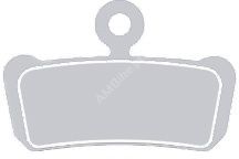 Klocki  Accent Avid X0 Trail - spiekane