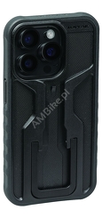 Pokrowiec Topeak Ridecase For iPhone 15 Plus Black/Gray