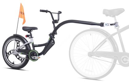 Kazam Link PRO alu czarny – rower doczepiany ,przyczepka, doczepka, hol