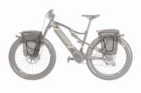 Wsporniki Pod Sakwy 2szt Topeak Tetrarack Side Frame T-TA2412 - 4