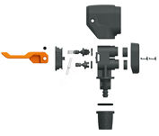 Końcówka węża do pompki SKS MV Easy Multivalve Easy Head - 2