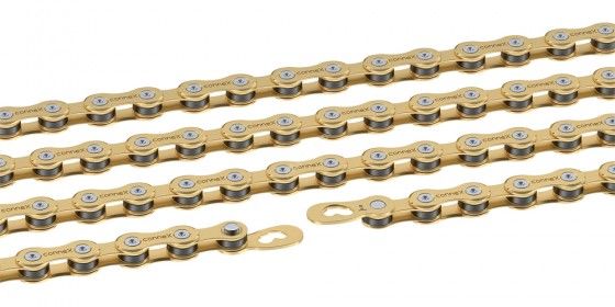 Łańcuch conneX 9sG 9 rzęd. złoty