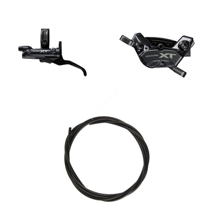 Hamulec tarczowy hydrauliczny SHIMANO DEORE XT Tył - 4 tłoki (zestaw)