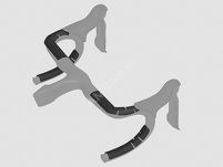 Wkładki Ergon Bar Tape Orthocell® Pad Set - 5