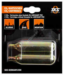 Naboje SKS CO2 do pompki Airchamp Pro 2*16g
