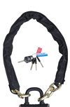 Łańcuchowa blokada rowerowa z kłódką na klucz Zefal K-Traz M18 110/14 Level 18 - 4