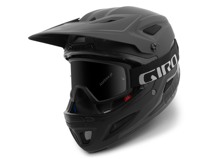 Kask full face GIRO DISCIPLE MIPS matte black gloss black