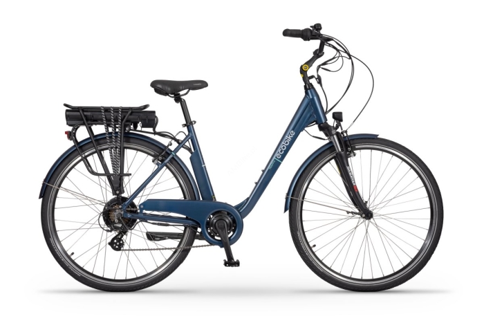 Rower elektryczny 28'' EcoBike Traffic Blue  - Ubezpieczony