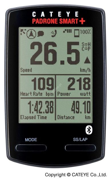 Bezprzewodowy licznik Cateye PADRONE SMART+ CC-SC100B / 3 wersje