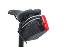 Lampa tylna AUTHOR XYRIUS Brake 400lm USB o 40h świecenia + przejsciówka na bagażnik + pilot - 2