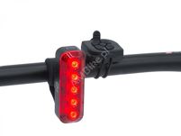 Lampa tylna AUTHOR XYRIUS Brake 400lm USB o 40h świecenia + przejsciówka na bagażnik + pilot - 4