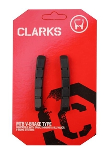 Wkładki hamulcowe CLARK'S Mtb V-brake 70mm  czarne