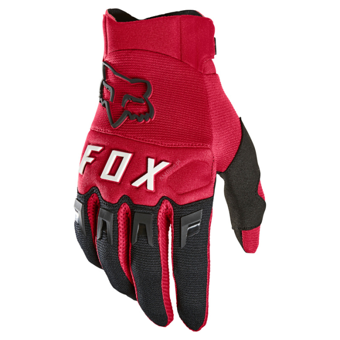 Rękawiczki rowerowe Fox Dirtpaw Red