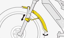 Zestaw Błotników Topeak Tetrafender Set M1&M2 (26-29'') - 5