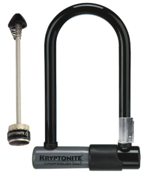 Zabezpieczenie U-Lock KRYPTONITE Kryptolok series 2 Mini 7 + WheelBoltz Front