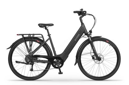 Rower elektryczny EcoBike X-city czarny - Ubezpieczony