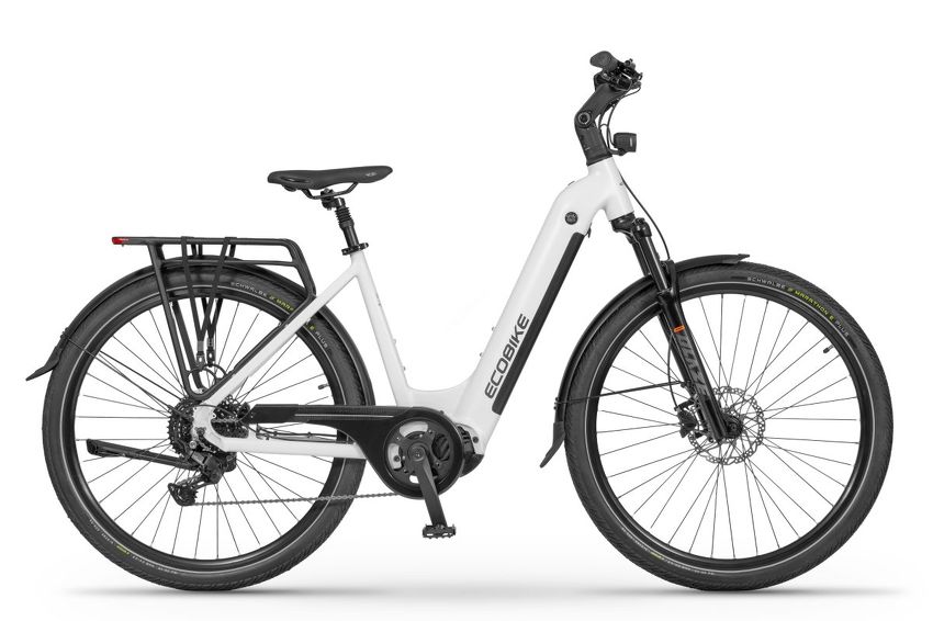 Rower elektryczny Ecobike LX 300 White - ubezpieczony