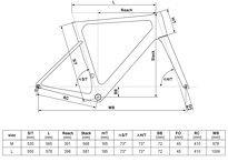 Rower szosowy Kellys URC 90 Arctic Grey Carbon - 2