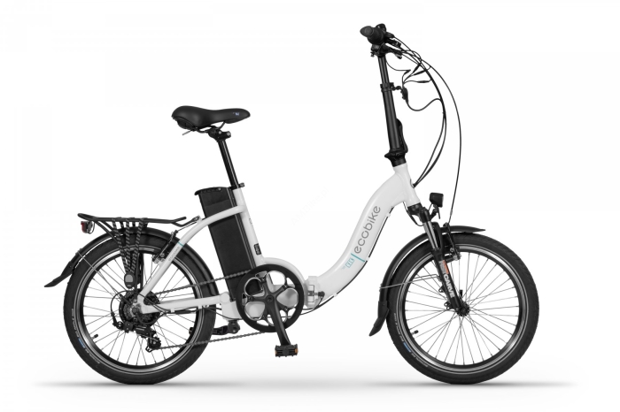 Rower elektryczny składak Ecobike Even White - Ubezpieczony