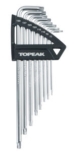 Zestaw Kluczy Topeak Torx Wrench Set (T7/T9/T10/T15/T20/T25/T27/T30)