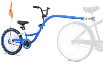 Kazam Link niebieski – rower doczepiany ,przyczepka, doczepka, hol