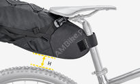 Torba podsiodłowa Topeak Loader Backloader Black (10 Litrów) - 8