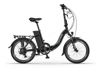 Rower elektryczny składak Ecobike Even Black LG 17,5Ah, 630Wh do 140km