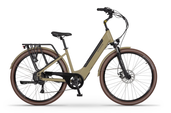 Rower elektryczny EcoBike X-city Cappuccino 17'' - Ubezpieczony