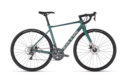 Rower Gravel Kellys Soot X30 Emerald Green