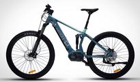 Rower elektryczny Overfly Aglaia Full Suspension typu mullet 900W, 130Nm - 4