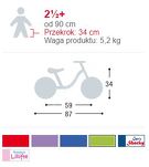 Rowerek biegowy PUKY LR 1L Br - 12