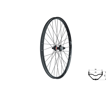 Koło tylne Kellys KLS VALOR 3 DSC R, 27,5", black