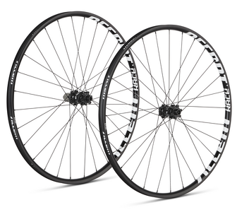 Koła MTB 29''Accent Race Pro v2, czarno-szare, komplet, przód: 15x100mm, tył: 12x142mm, Shi10